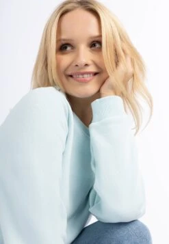 Schmuddelwedda FelpaBlue Mint Donna Felpe WD221J04Y-K16 -Schmuddelwedda 0199708988fd4031aadefac887f9f717