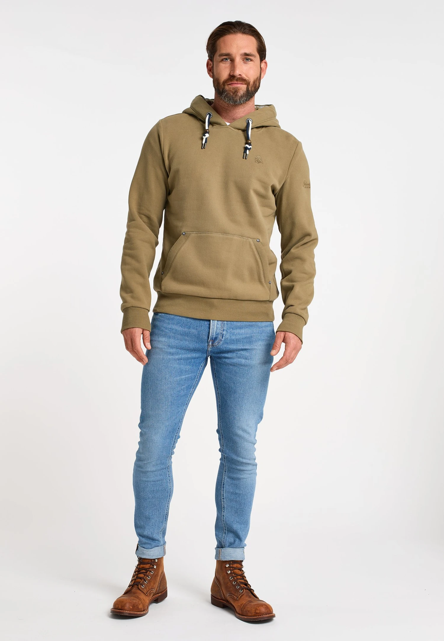 Felpa Con CappuccioOliv Uomo Maglieria e Felpe WD222S02R-N11 Schmuddelwedda Felpa Con CappuccioOliv Uomo Maglieria E Felpe WD222S02R-N11 -Schmuddelwedda 04737431beff4b6abedf167e3cbc4874