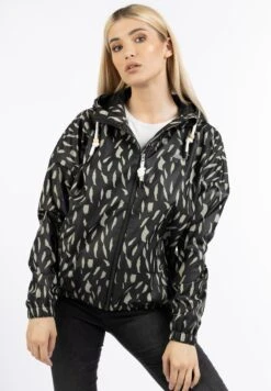 Schmuddelwedda BridgeportImpermeabileSchwarz Beige Donna Giacche E Blazer WD221U0QT-Q11