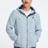Schmuddelwedda PhilonFelpa Con ZipHellblau Melange Uomo Maglieria E Felpe WD222S06U-K11