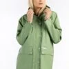 Schmuddelwedda ImpermeabileJadegrün Donna Cappotti WD221U0OI-M14