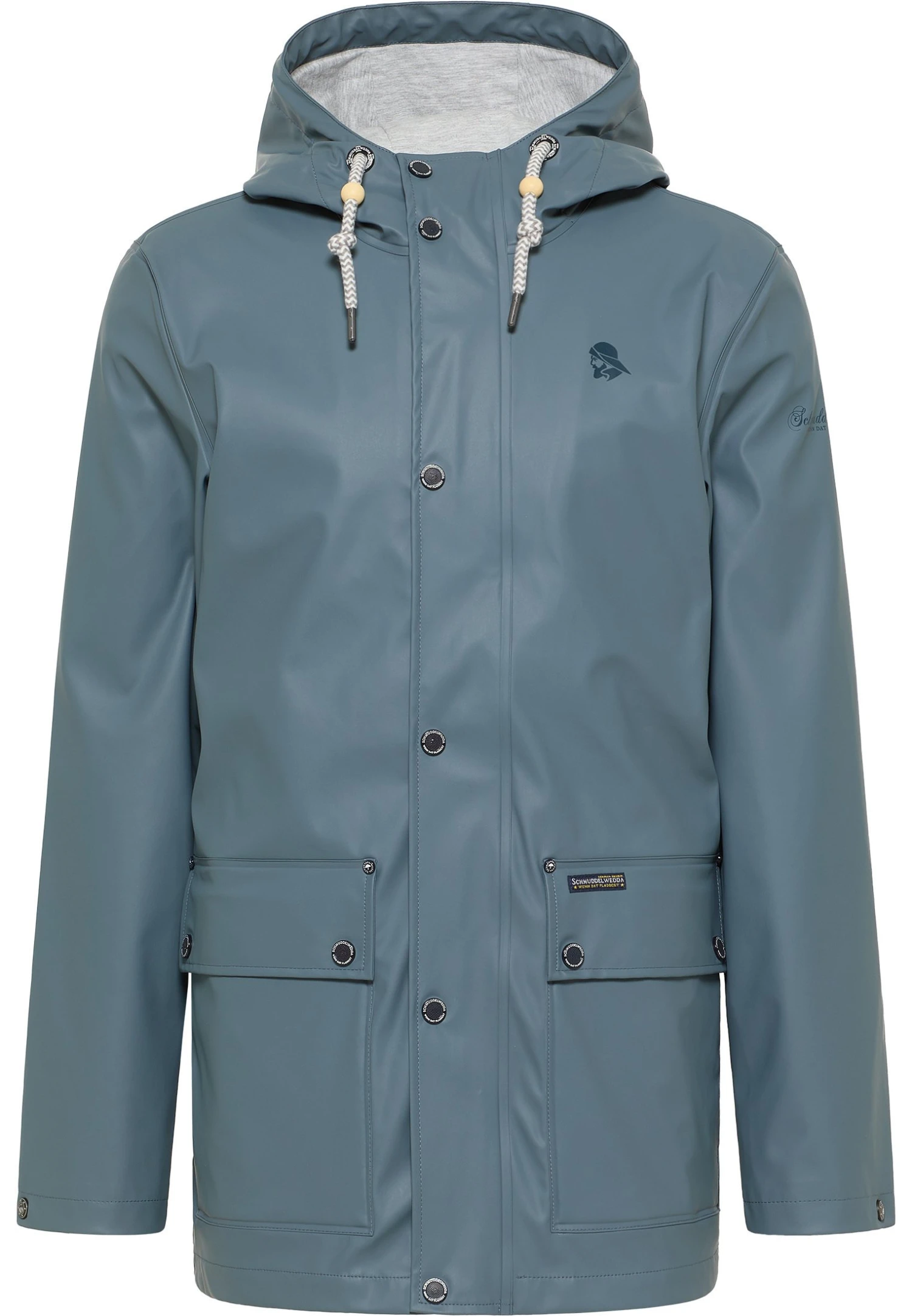 ParkaBlaugrau Uomo Cappotti WD222T07D-K13 Schmuddelwedda ParkaBlaugrau Uomo Cappotti WD222T07D-K13 -Schmuddelwedda 067a3f4da1504120a0db35c6a38693a7