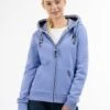 Schmuddelwedda YasannaFelpa Con ZipViolettblau Donna Felpe WD221J07R-I11