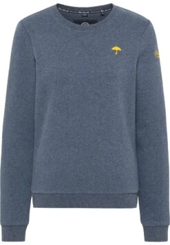 Schmuddelwedda FelpaMarine Melange Donna Felpe WD221J04Y-K15 -Schmuddelwedda 07bfd4e5fe884f3a94fcc5447a070d57