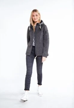 Schmuddelwedda FraullyGiacca Da Mezza StagioneGrau Melange Donna Maglieria WD221G050-C11