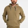 Schmuddelwedda Felpa Con CappuccioOliv Uomo Maglieria E Felpe WD222S02R-N11