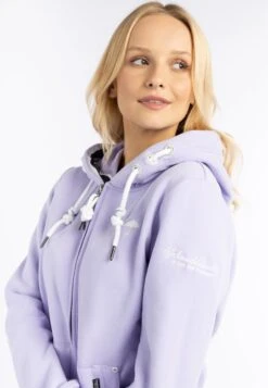 Schmuddelwedda YasannaFelpa Con ZipHelllavendel Donna Felpe WD221J07R-I12 -Schmuddelwedda 0b6dd9f1f88846a39432325b8744add1