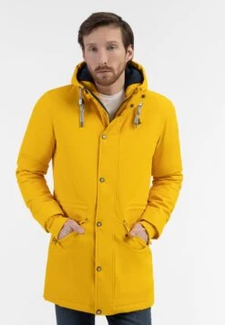 Schmuddelwedda Arctic Chani - Parka - Dunkelgelb