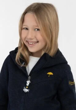 Schmuddelwedda Für KilataGiacca In PileMarine Melange Bambini Abbigliamento Outwear WD223J001-K11 -Schmuddelwedda 0f44a410602a4befa65e23b20323c492