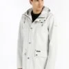 Schmuddelwedda ParkaGrauweiss Uomo Cappotti WD222T07D-A11