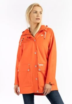 Schmuddelwedda Impermeabile - Orangerot