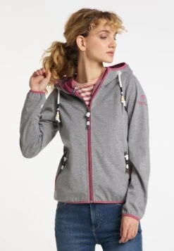 Schmuddelwedda FunktionsGiacca OutdoorGrau Melange Sorbetrot Donna Giacche E Blazer WD221U0MN-C11