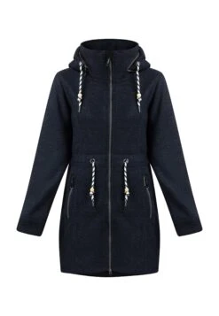 Schmuddelwedda FraullyParkaMarine Melange Donna Cappotti WD221U0R1-K11 4 Schmuddelwedda FraullyParkaMarine Melange Donna Cappotti WD221U0R1-K11 -Schmuddelwedda 1c33498ed2a546c693b0c47d2c539881