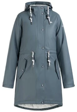 Schmuddelwedda Regenmantel Mit Wattierung Stormcloud - Cappotto Invernale - Blaugrau -Schmuddelwedda 1f8a8adc1ca64e1f8923c0b81ca0636c