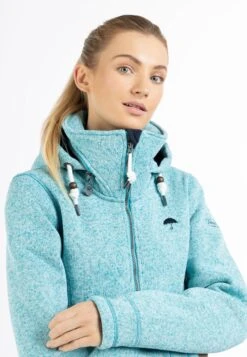 Schmuddelwedda Cappotto Invernale - Türkis Melange -Schmuddelwedda 227593e55c1b4b97b3a6895b9513b229