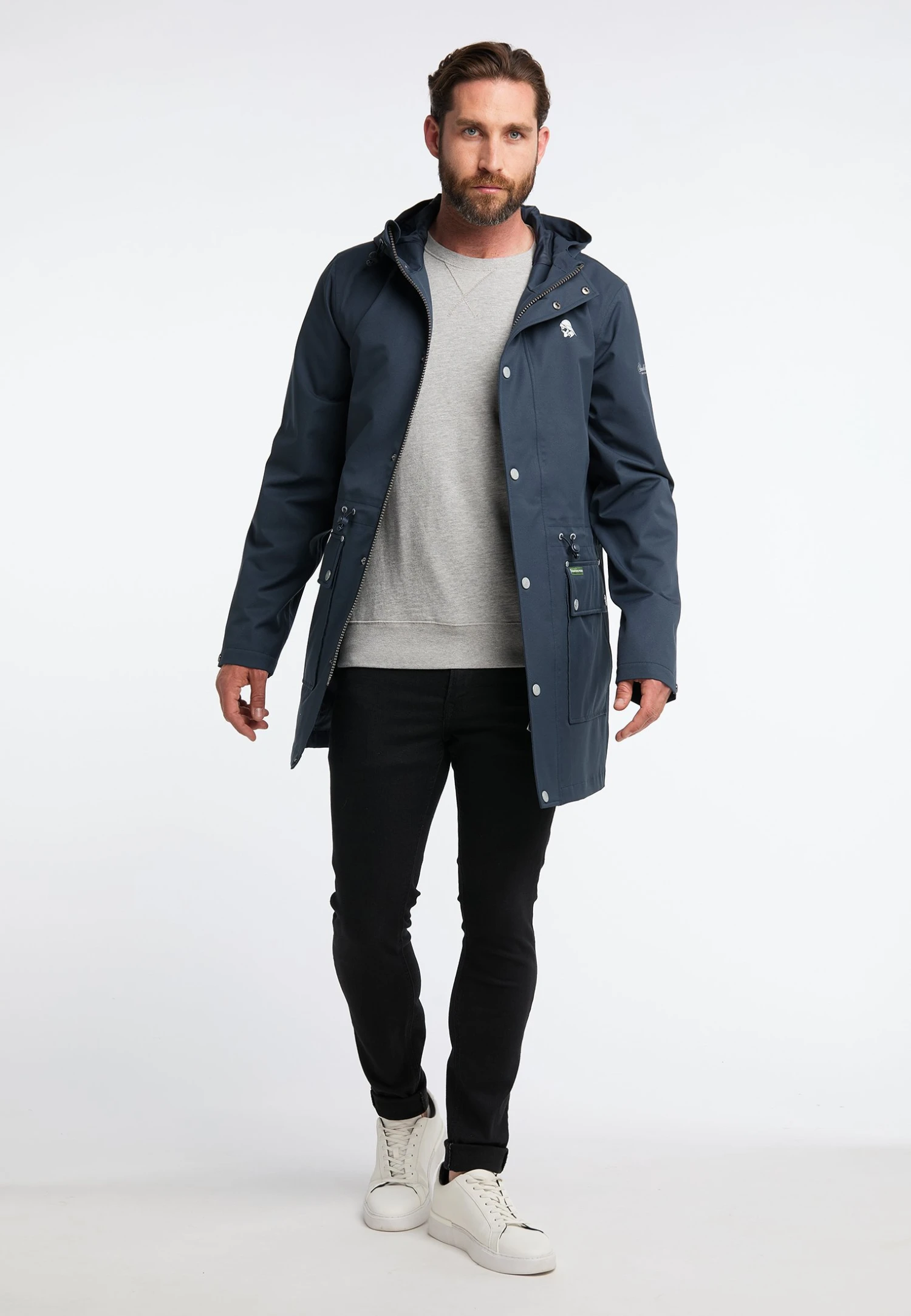 ParkaMarine Marine Uomo Cappotti WD222T092-K12 Schmuddelwedda ParkaMarine Marine Uomo Cappotti WD222T092-K12 -Schmuddelwedda 23c4a449838b434086bf62e2a00dc045