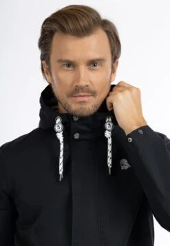 Schmuddelwedda BridgeportParkaSchwarz Uomo Giacche WD222T0AS-Q11 -Schmuddelwedda 28488e4d415f42f68914fdf0a0047213