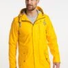 Schmuddelwedda IncusParkaSonnengelb Hellgrau Melange Uomo Giacche WD222T0B1-E11