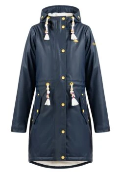 Schmuddelwedda Regenmantel Mit Webpelzfutter KeytiParkaMarine Donna Cappotti WD221U0P7-K12 4 Schmuddelwedda Regenmantel Mit Webpelzfutter KeytiParkaMarine Donna Cappotti WD221U0P7-K12 -Schmuddelwedda 28ddc4c0129c48a4840bc083d8163f86