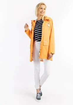 Schmuddelwedda ImpermeabilePastellorange Donna Cappotti WD221U0OI-H12