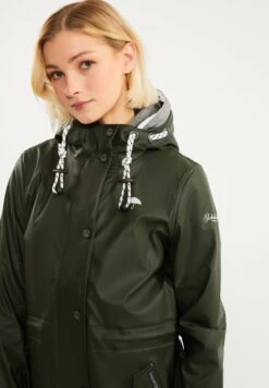 Schmuddelwedda AltiplanoImpermeabileDunkeloliv Donna Cappotti WD221U0N5-M12 -Schmuddelwedda 317f48de12f745f3a3a05cc7b9e4b48f