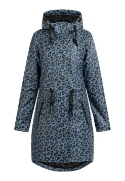 Schmuddelwedda BridgeportParkaBlau Grau Schwarz Leo Donna Giacche E Blazer WD221U0QF-K11 -Schmuddelwedda 3231e3b3831a4908978b3fed23dec15d