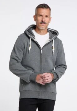 Schmuddelwedda Felpa Con ZipGrau Melange Uomo Maglieria E Felpe WD222S06P-C11