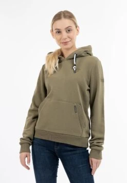 Schmuddelwedda Felpa Con CappuccioOliv Donna Felpe WD221J04N-N11