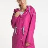 Schmuddelwedda Regen IncusParkaFuchsia Pink Donna Cappotti WD221U0RI-J13