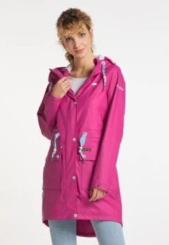 Schmuddelwedda Regen IncusParkaFuchsia Pink Donna Cappotti WD221U0RI-J13