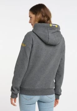 Schmuddelwedda Felpa Con CappuccioGrau Melange Donna Felpe WD221J04N-C12 -Schmuddelwedda 3f965058c7bb4ef9984cf58b822967d7