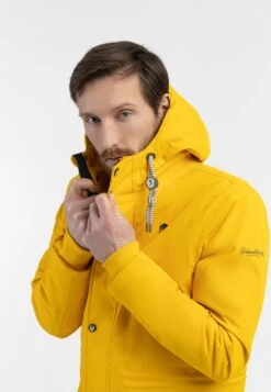 Schmuddelwedda Arctic Chani - Parka - Dunkelgelb -Schmuddelwedda 44f568a741be4861ab93fa6838b6c9ee