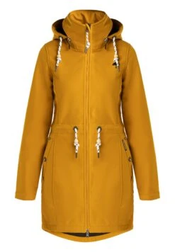 Schmuddelwedda ParkaSenf Donna Cappotti WD221U0RJ-E11 -Schmuddelwedda 48729ce9f515435dbaa07a5ca3793c22