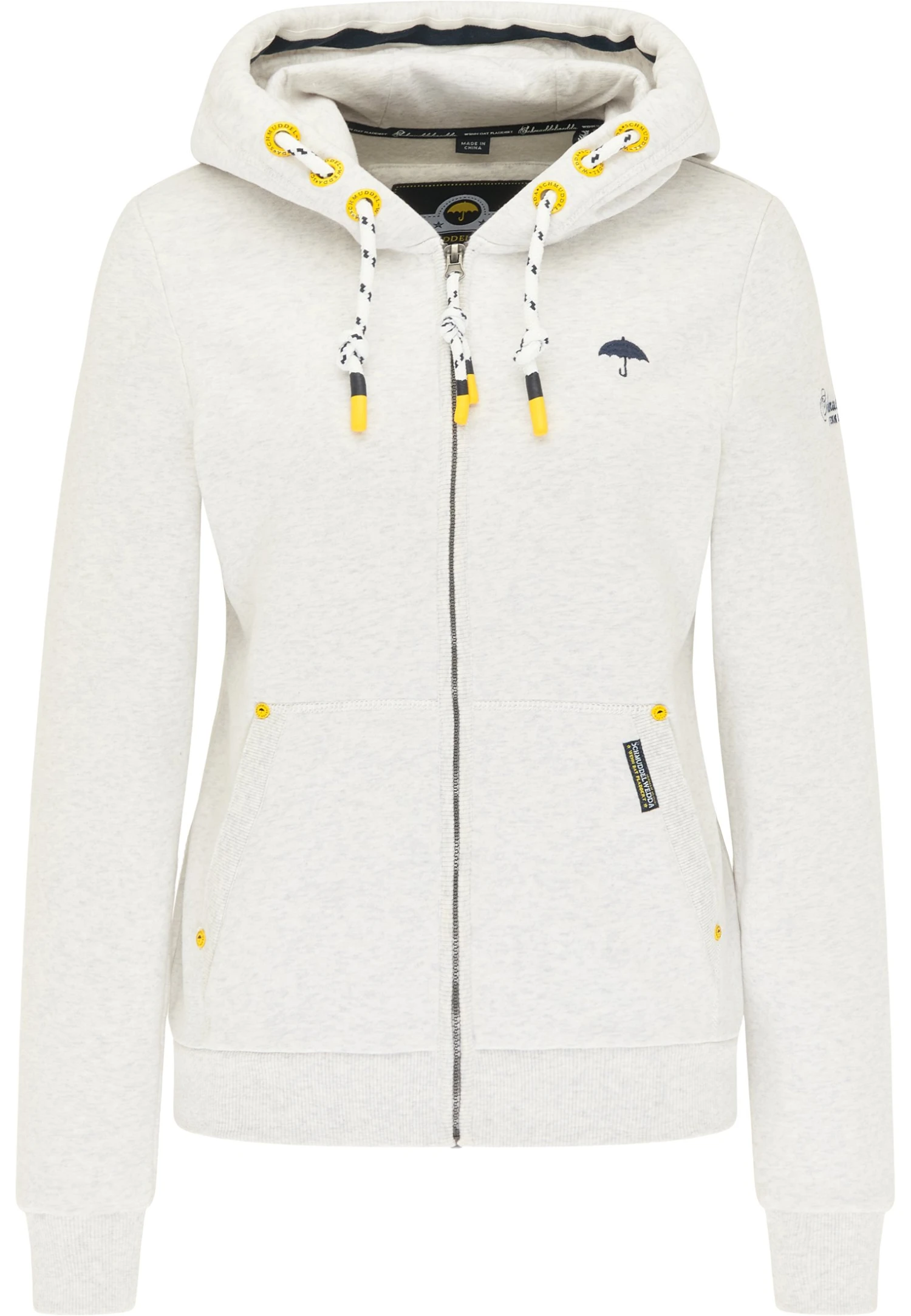 Schmuddelwedda YasannaFelpa Con ZipWollweiss Melange Donna Felpe WD221J04T-A11 Schmuddelwedda YasannaFelpa Con ZipWollweiss Melange Donna Felpe WD221J04T-A11 -Schmuddelwedda 50c7f19391254c6aaf10db809e5751f0