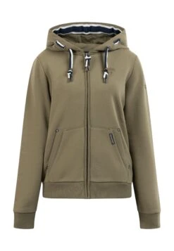Schmuddelwedda YasannaFelpa Con ZipOliv Donna Felpe WD221J07R-N11 -Schmuddelwedda 51863c9e76b946ecb5194dc5e99b5481