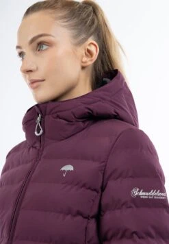 Schmuddelwedda Cappotto InvernaleAubergine Donna Cappotti WD222T0AF-I11 -Schmuddelwedda 52d1bbebf0f140afb42d4012b518dbad