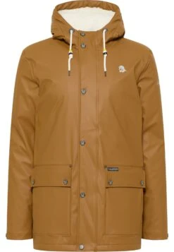 Schmuddelwedda Regenjacke Mit Webpelzfutter In Teddyoptik KilataParkaDunkelsand Uomo Giacche WD222T09Y-B11 -Schmuddelwedda 5703a166f3334ceaa2f20d73a7fba134