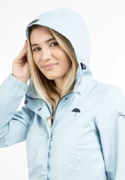 Schmuddelwedda RegenParkaIcemint Donna Cappotti WD221U0OJ-M11 -Schmuddelwedda 571e89f65b7a45e392f04bcd47476a1c