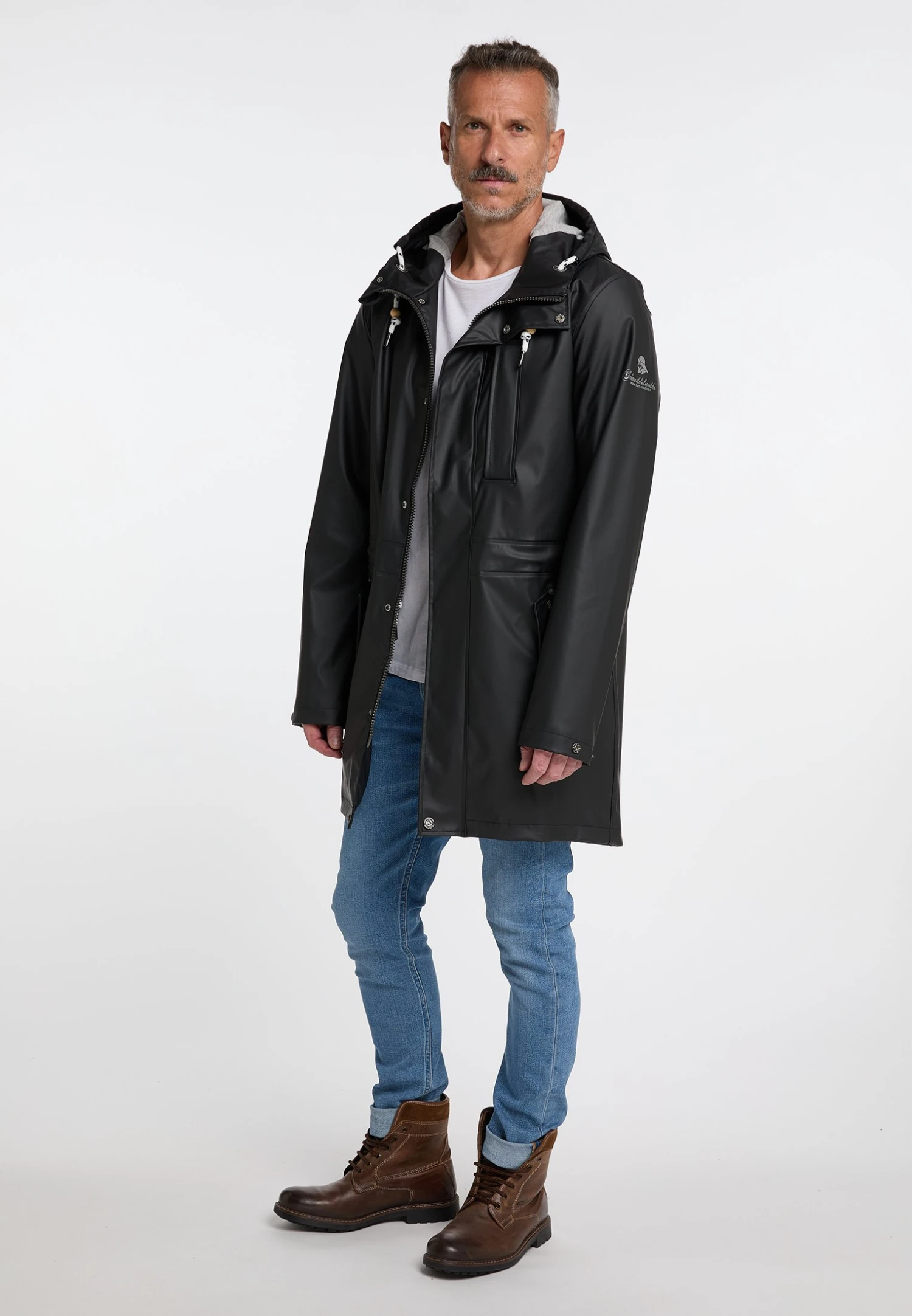 Bridgeport - Parka - Schwarz Schmuddelwedda Bridgeport - Parka - Schwarz -Schmuddelwedda 5f22676d091e4ceaae49c629d6012560