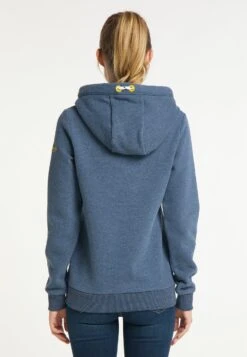 Schmuddelwedda YasannaFelpa Con CappuccioMarine Melange Donna Felpe WD221J04H-K11 -Schmuddelwedda 642e06724df34bdb8b4d166df0eff56c