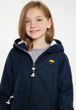 Schmuddelwedda Mit TeddyGiacca In PileMarine Melange Bambini Abbigliamento Outwear WD223K001-K11 -Schmuddelwedda 6cc395419b9f479ab9f21e00d2546dfd