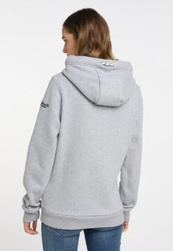 Schmuddelwedda Felpa Con CappuccioHellgrau Melange Donna Felpe WD221J04N-C13 -Schmuddelwedda 71d73935633644619ebbb99a94d41eb8