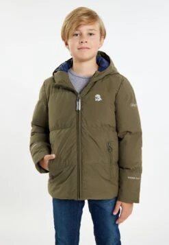 Schmuddelwedda Funktionale Winterjacke GrasslandGiacca InvernaleMilitäroliv Bambini Abbigliamento Outwear WD224L009-N11