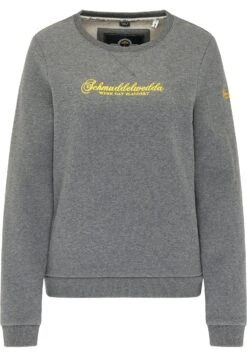 Schmuddelwedda FelpaGrau Melange Donna Felpe WD221J05D-C11 -Schmuddelwedda 7c762d8d9f86433893128a08804250ea