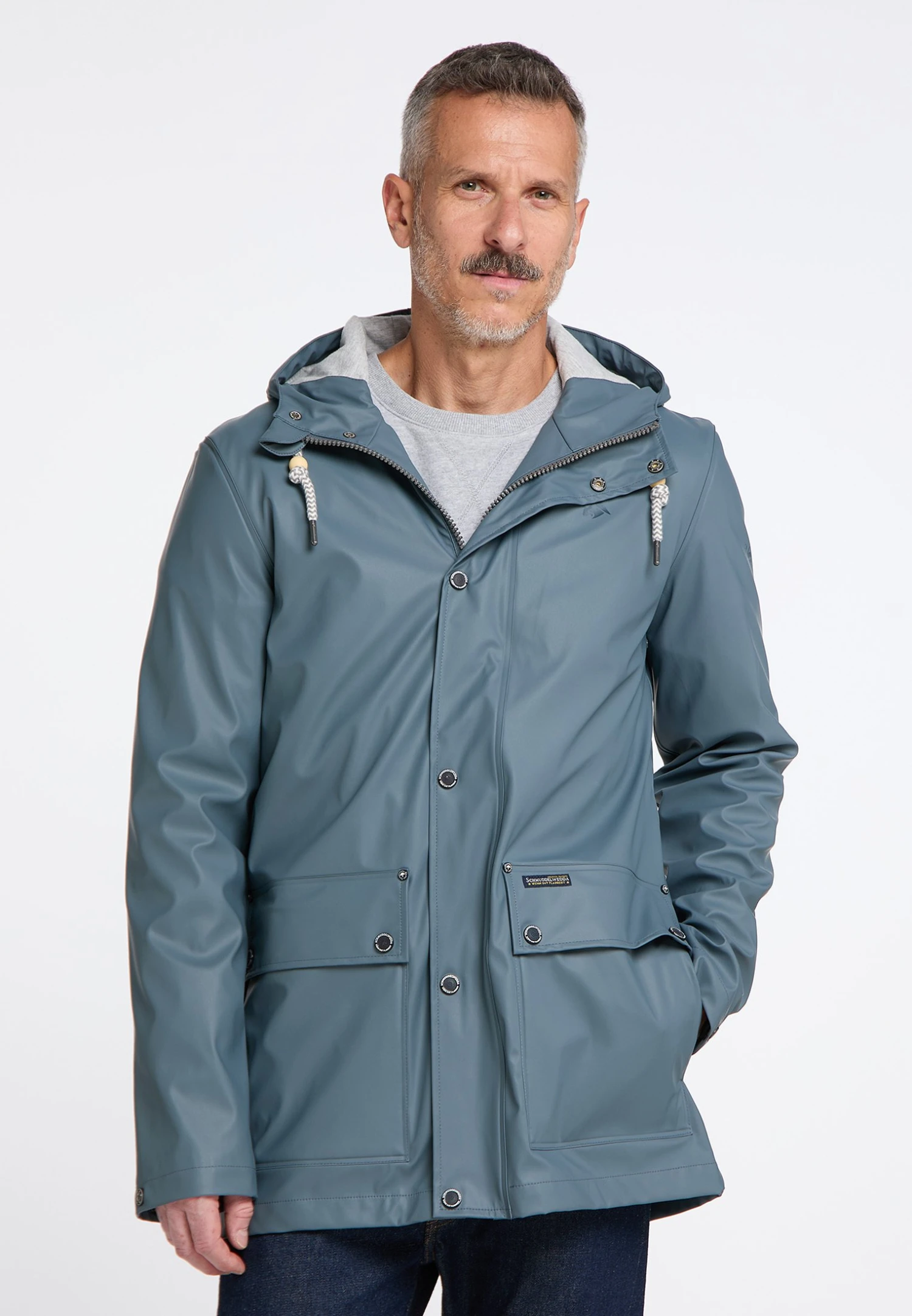 ParkaBlaugrau Uomo Cappotti WD222T07D-K13 Schmuddelwedda ParkaBlaugrau Uomo Cappotti WD222T07D-K13 -Schmuddelwedda 7cbcf060bf1a4a5989d2e2307be38bb5