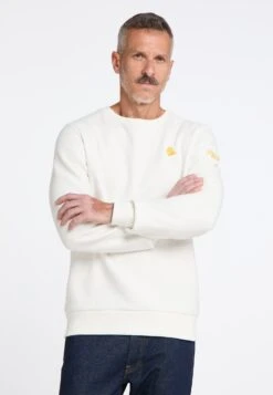 Schmuddelwedda FelpaWollweiss Uomo Maglieria E Felpe WD222S02Z-A11