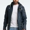 Schmuddelwedda 3-In-1 AcalmarParkaDunkelmarine Marine Uomo Giacche WD222T0A6-K14