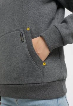 Schmuddelwedda Felpa Con CappuccioGrau Melange Donna Felpe WD221J04N-C12 -Schmuddelwedda 82815ccc29714f32a3d679afbbdde03a