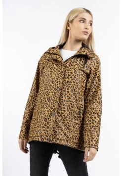 Schmuddelwedda Mit Leo-Print BridgeportGiacca OutdoorSchwarz Beige Leo Donna Giacche E Blazer WD221G05E-B11