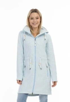 Schmuddelwedda Kawai - Cappotto Invernale - Eisblau Melange